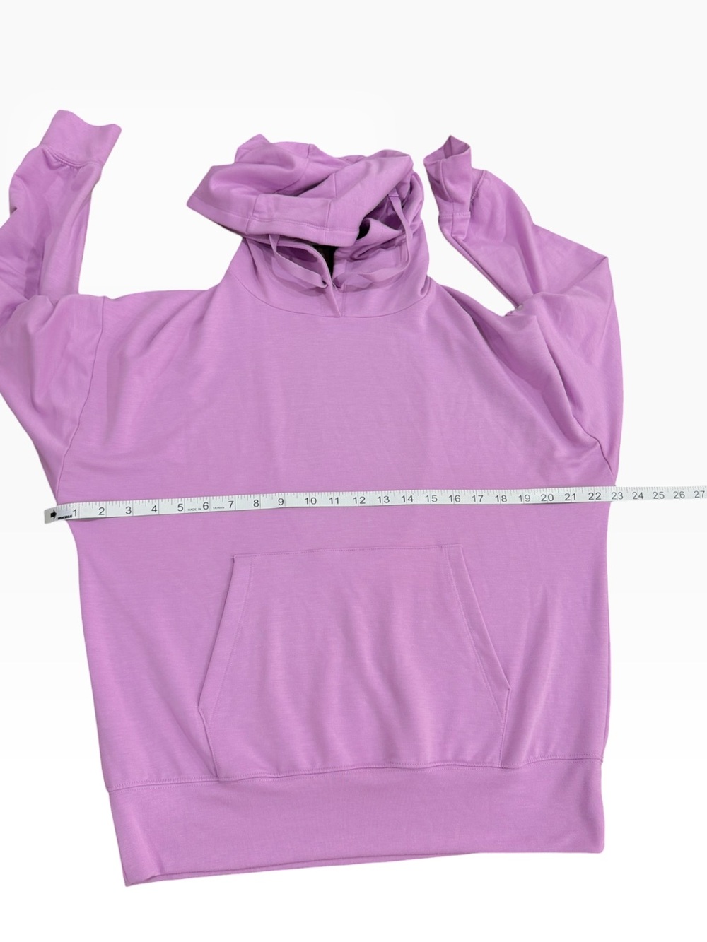 Alo Yoga Pink Lavender Open Back Hoodie Sweatshirt Size XS Activewear Athleisure - Picture 9 of 11